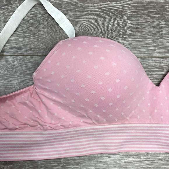 Victoria’s Secret Perfect Comfort Wireless Padded Bralette Polka Dot M - Picture 5 of 16